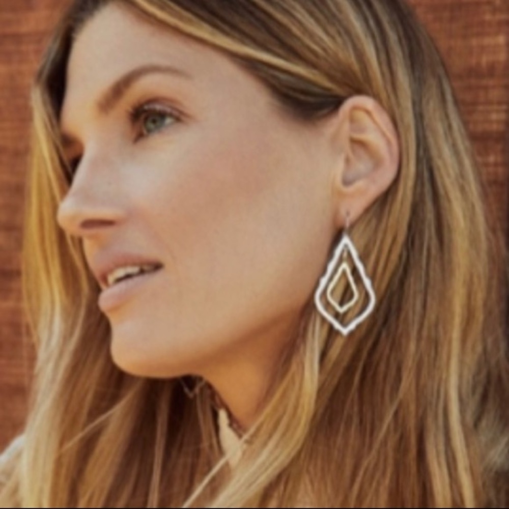 ✂️KENDRA SCOTT Simon Drop Earrings in Gold - Picture 4 of 13